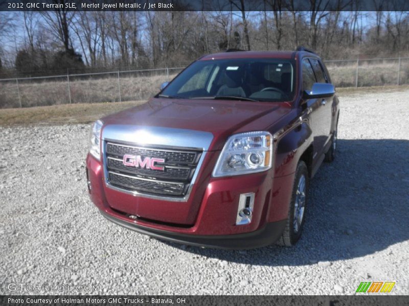 Merlot Jewel Metallic / Jet Black 2012 GMC Terrain SLE