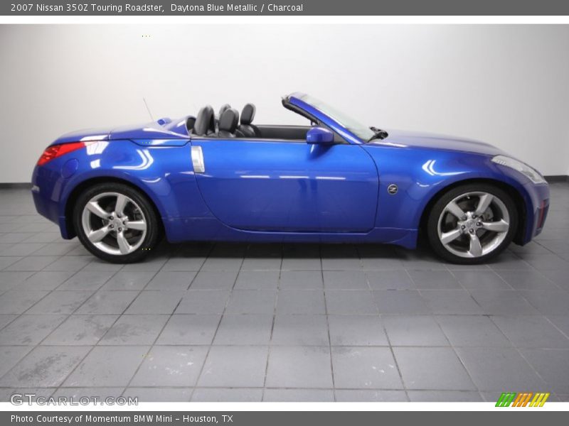 Daytona Blue Metallic / Charcoal 2007 Nissan 350Z Touring Roadster