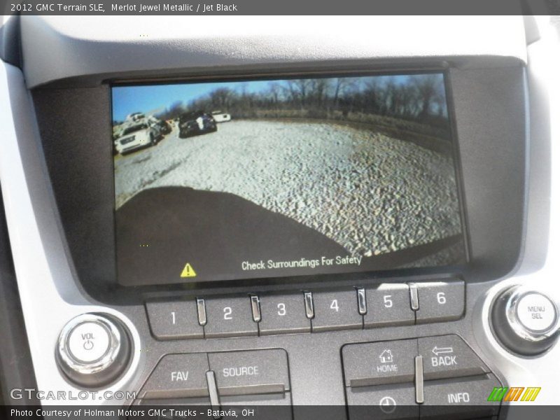Merlot Jewel Metallic / Jet Black 2012 GMC Terrain SLE