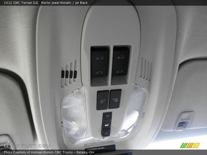 Merlot Jewel Metallic / Jet Black 2012 GMC Terrain SLE