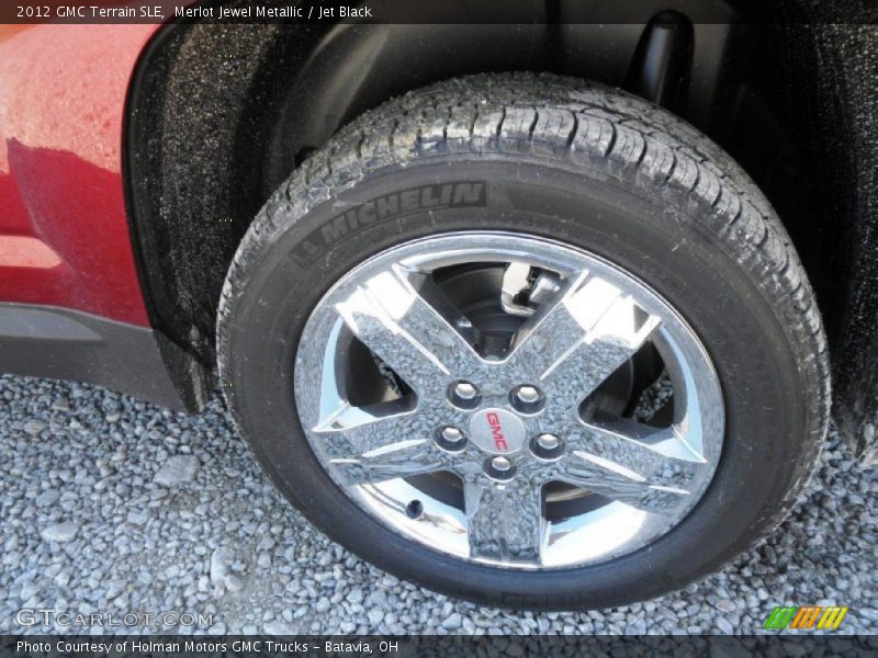 Merlot Jewel Metallic / Jet Black 2012 GMC Terrain SLE