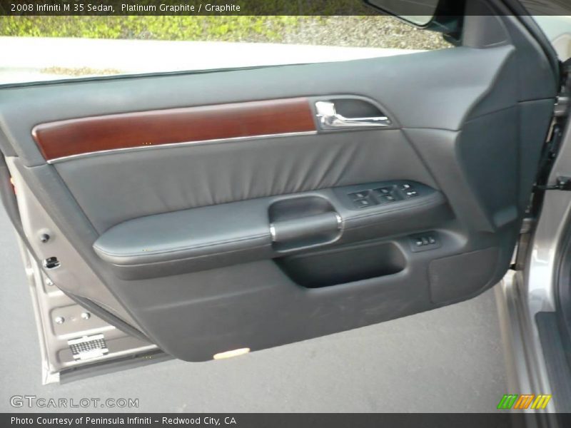 Platinum Graphite / Graphite 2008 Infiniti M 35 Sedan