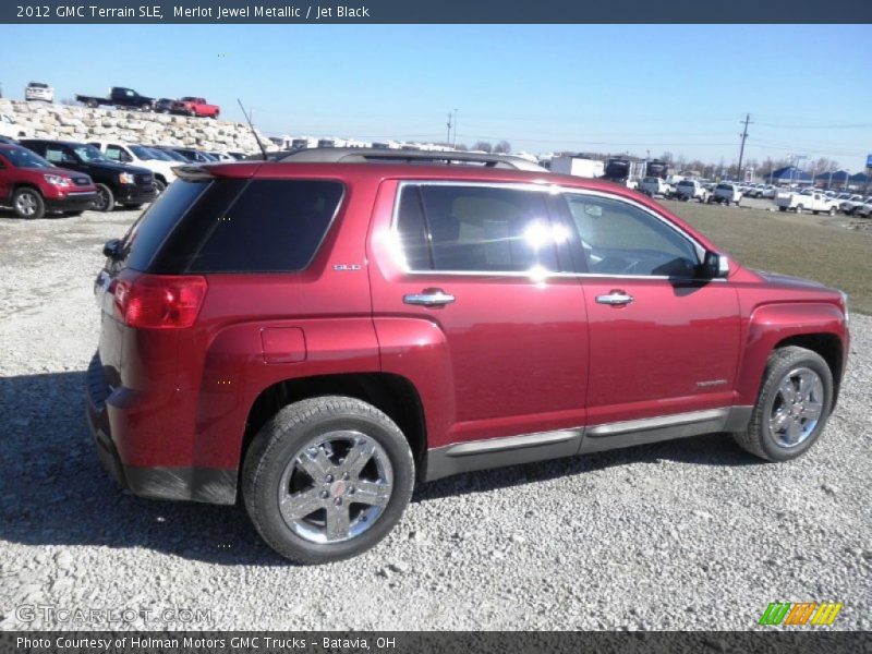 Merlot Jewel Metallic / Jet Black 2012 GMC Terrain SLE