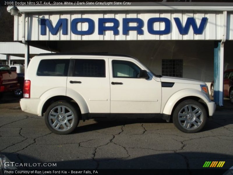 Stone White / Dark Slate Gray/Light Slate Gray 2008 Dodge Nitro SLT 4x4