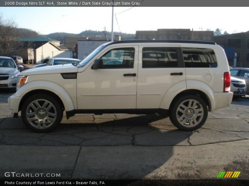 Stone White / Dark Slate Gray/Light Slate Gray 2008 Dodge Nitro SLT 4x4