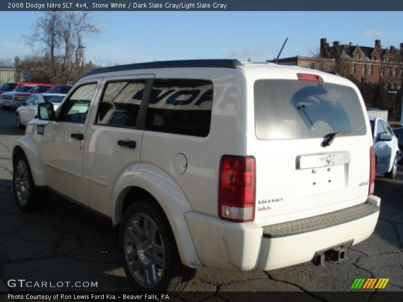 Stone White / Dark Slate Gray/Light Slate Gray 2008 Dodge Nitro SLT 4x4