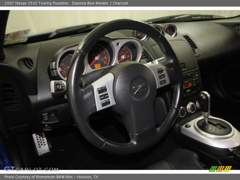 Daytona Blue Metallic / Charcoal 2007 Nissan 350Z Touring Roadster