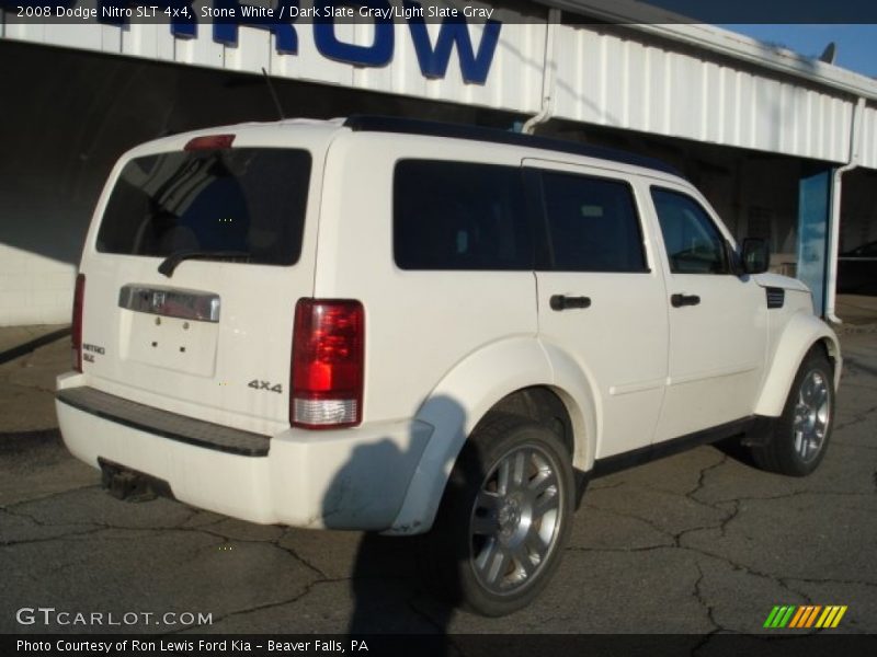 Stone White / Dark Slate Gray/Light Slate Gray 2008 Dodge Nitro SLT 4x4