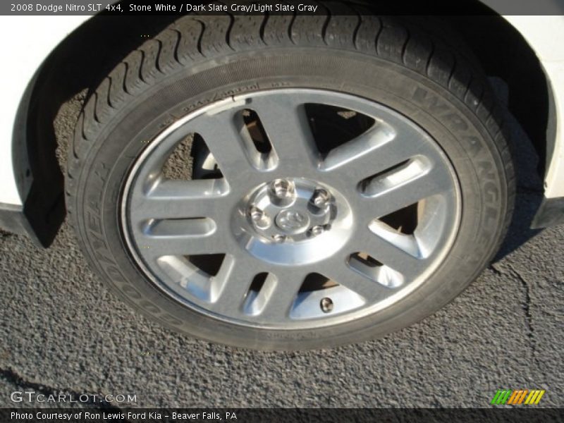 Stone White / Dark Slate Gray/Light Slate Gray 2008 Dodge Nitro SLT 4x4