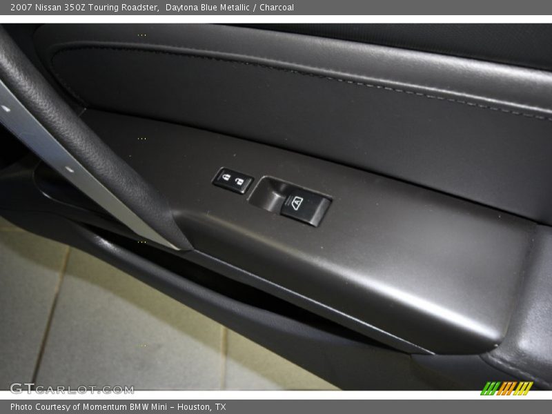 Daytona Blue Metallic / Charcoal 2007 Nissan 350Z Touring Roadster