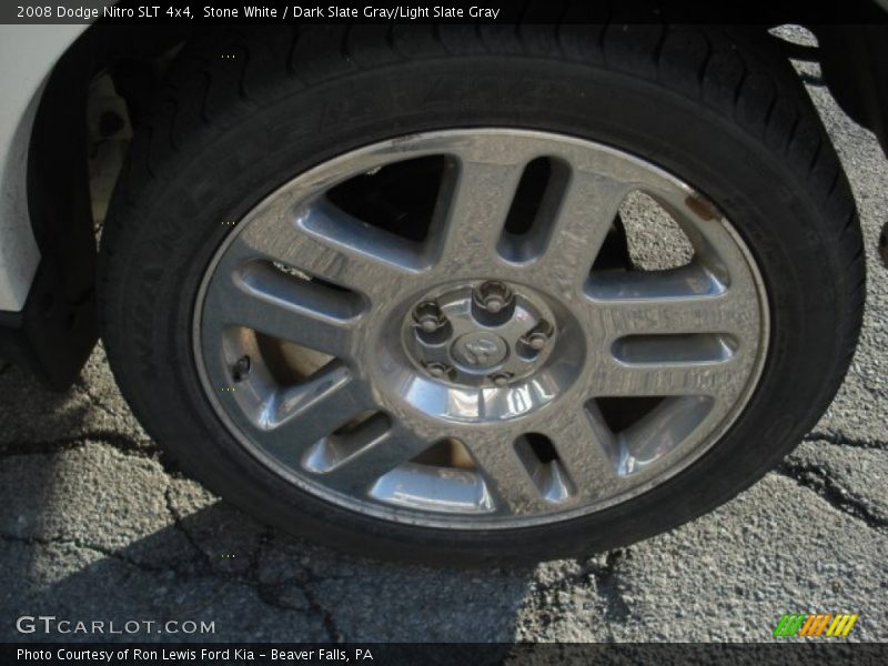 Stone White / Dark Slate Gray/Light Slate Gray 2008 Dodge Nitro SLT 4x4