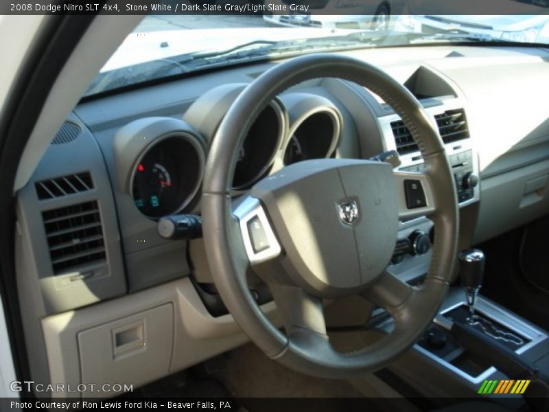 Stone White / Dark Slate Gray/Light Slate Gray 2008 Dodge Nitro SLT 4x4