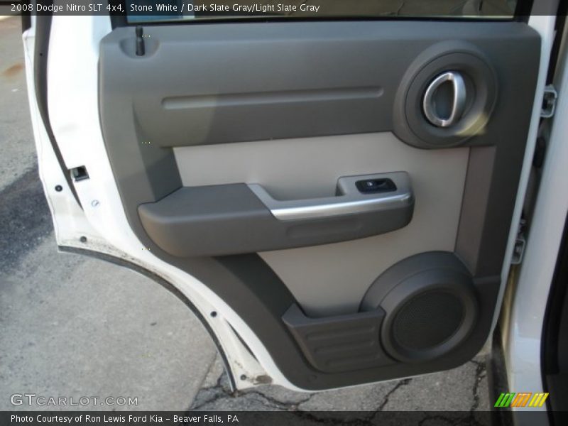 Stone White / Dark Slate Gray/Light Slate Gray 2008 Dodge Nitro SLT 4x4