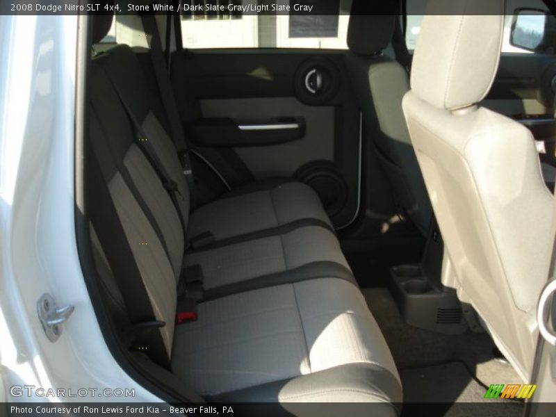 Stone White / Dark Slate Gray/Light Slate Gray 2008 Dodge Nitro SLT 4x4