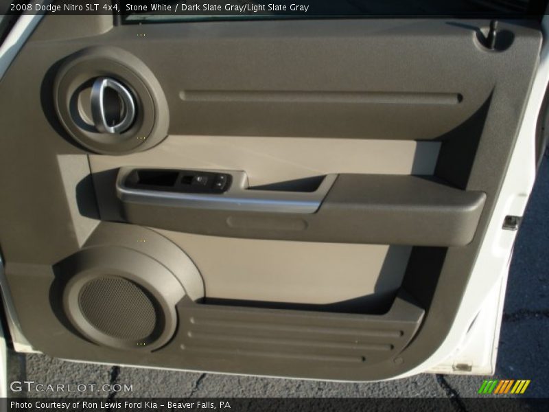 Stone White / Dark Slate Gray/Light Slate Gray 2008 Dodge Nitro SLT 4x4