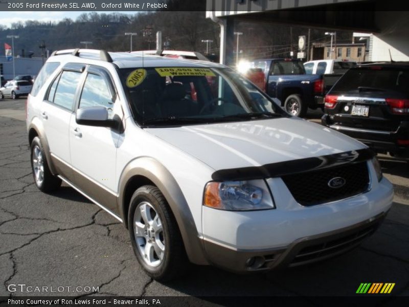 Oxford White / Pebble 2005 Ford Freestyle SEL AWD