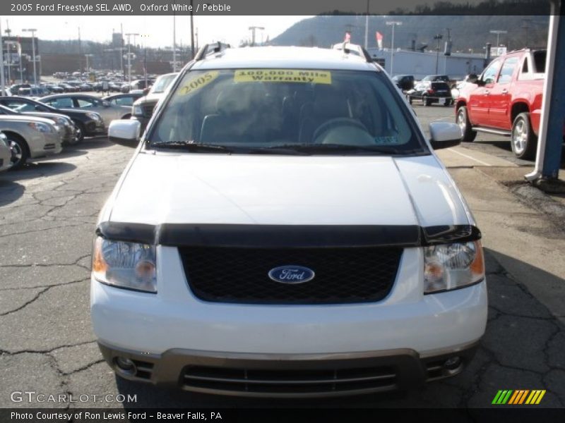 Oxford White / Pebble 2005 Ford Freestyle SEL AWD
