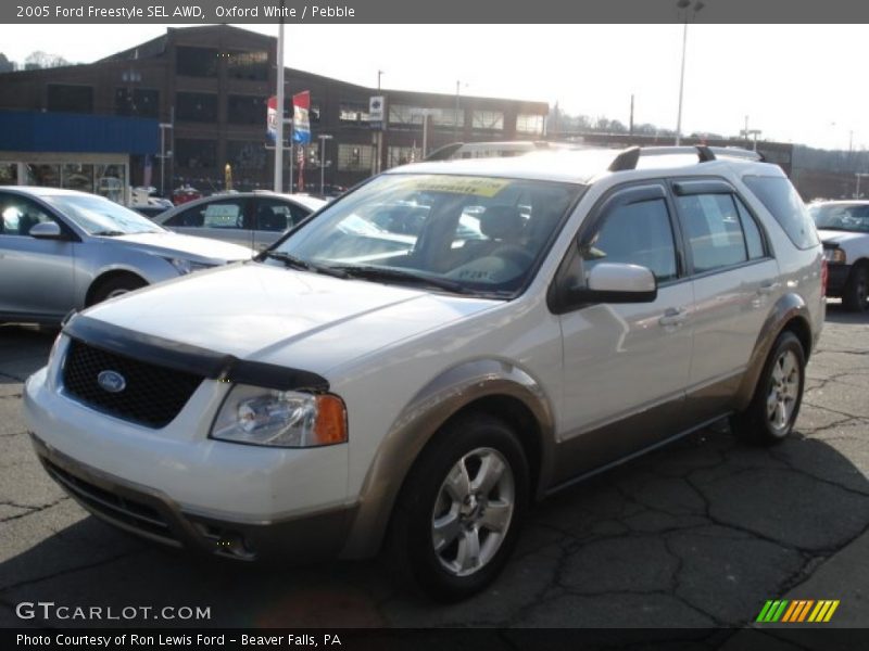 Oxford White / Pebble 2005 Ford Freestyle SEL AWD