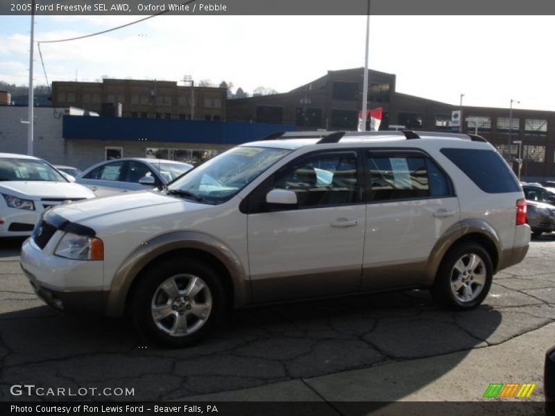 Oxford White / Pebble 2005 Ford Freestyle SEL AWD