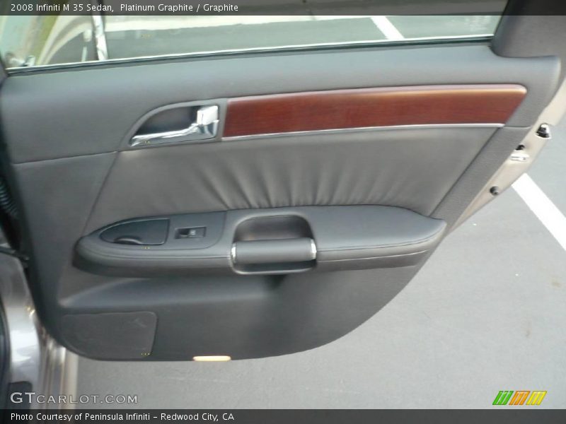 Platinum Graphite / Graphite 2008 Infiniti M 35 Sedan