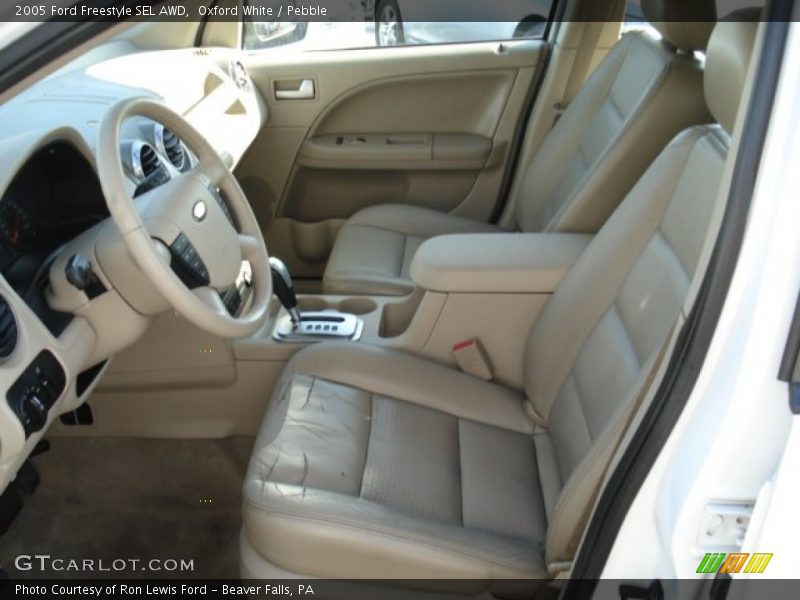 Oxford White / Pebble 2005 Ford Freestyle SEL AWD