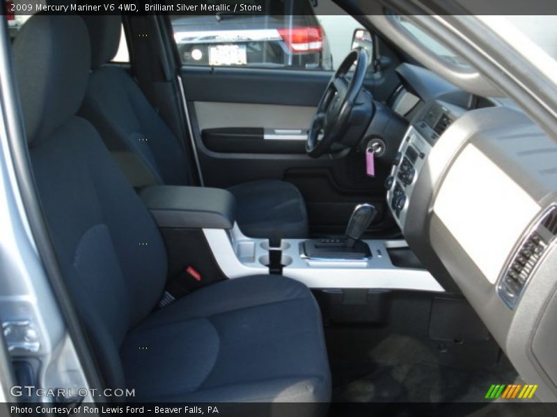 Brilliant Silver Metallic / Stone 2009 Mercury Mariner V6 4WD
