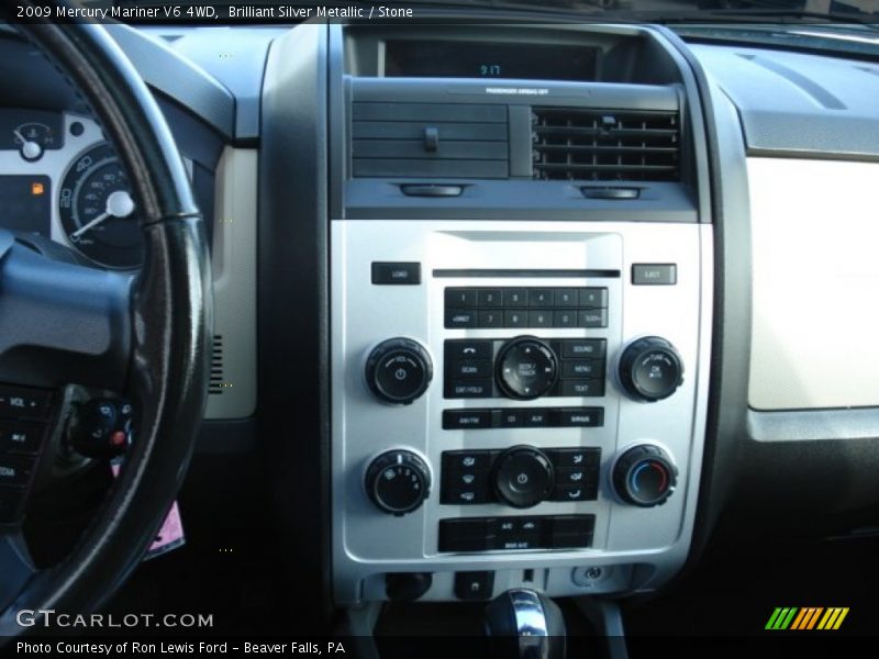 Brilliant Silver Metallic / Stone 2009 Mercury Mariner V6 4WD