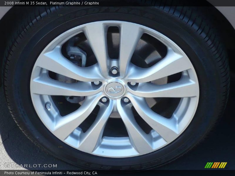 Platinum Graphite / Graphite 2008 Infiniti M 35 Sedan