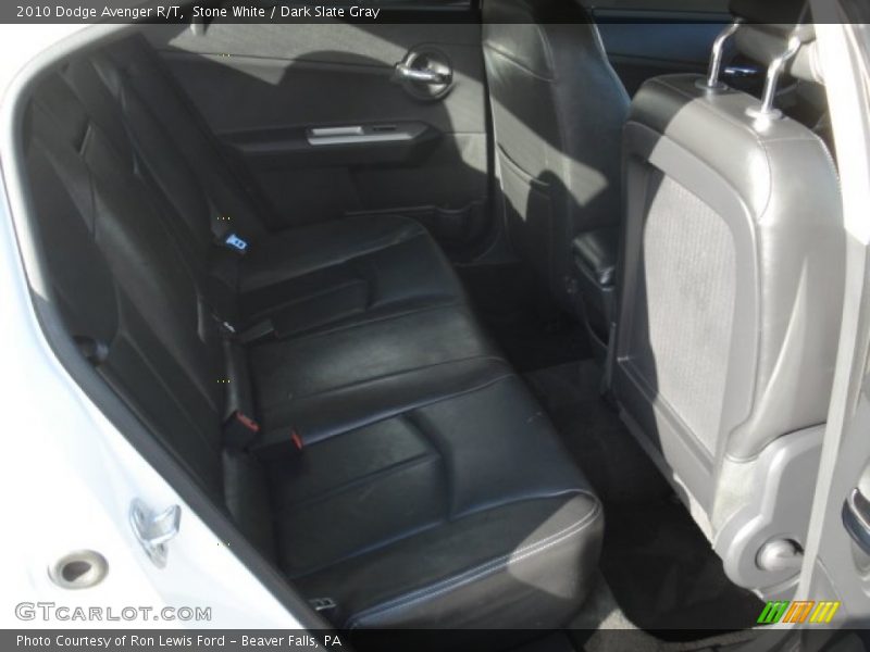 Stone White / Dark Slate Gray 2010 Dodge Avenger R/T