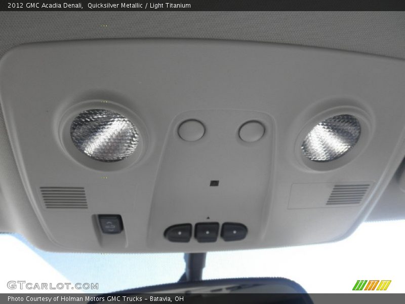 Quicksilver Metallic / Light Titanium 2012 GMC Acadia Denali
