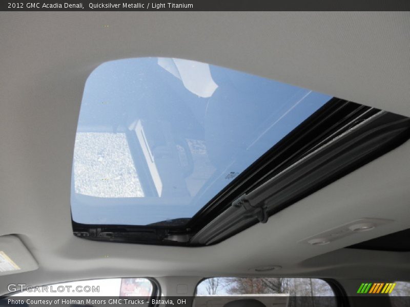 Quicksilver Metallic / Light Titanium 2012 GMC Acadia Denali