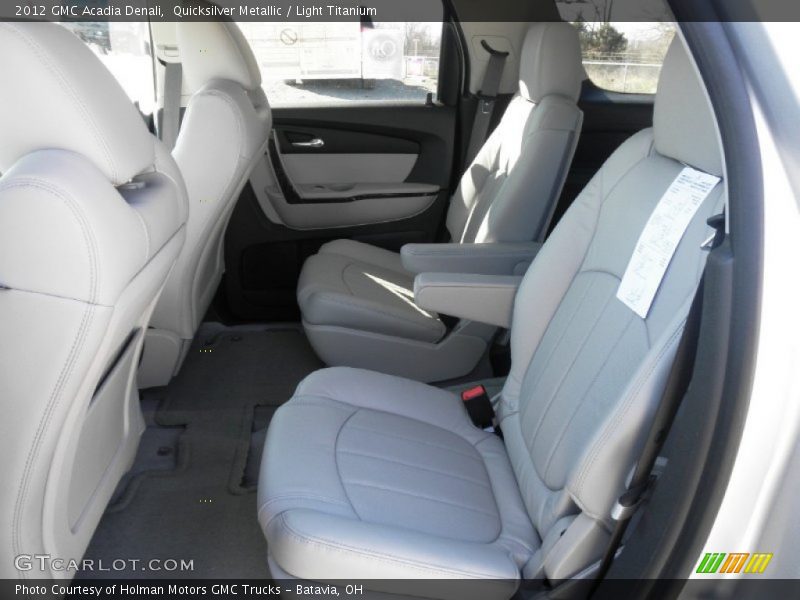 Quicksilver Metallic / Light Titanium 2012 GMC Acadia Denali
