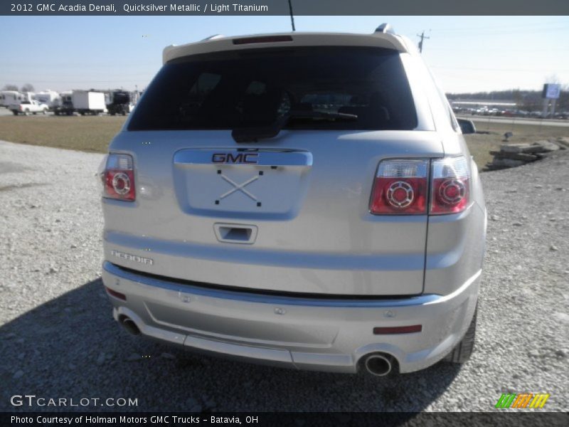 Quicksilver Metallic / Light Titanium 2012 GMC Acadia Denali