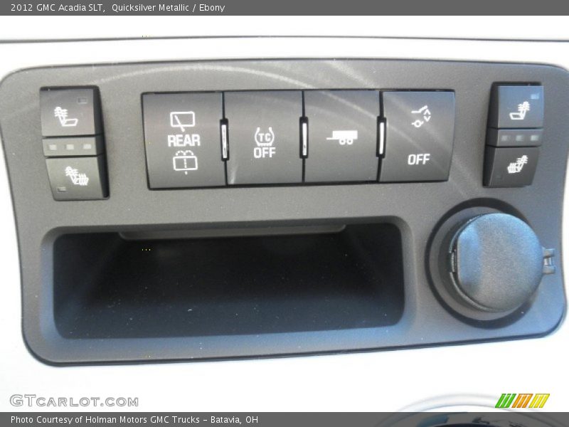 Quicksilver Metallic / Ebony 2012 GMC Acadia SLT