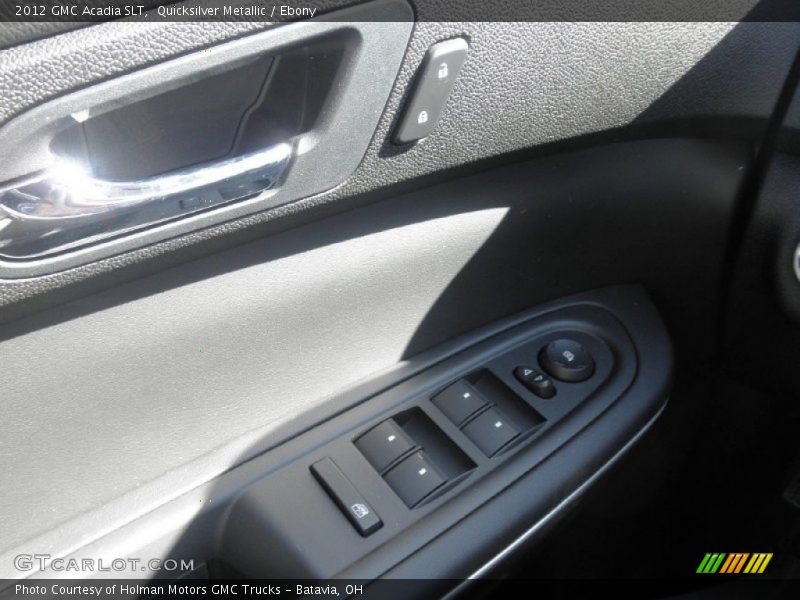 Quicksilver Metallic / Ebony 2012 GMC Acadia SLT