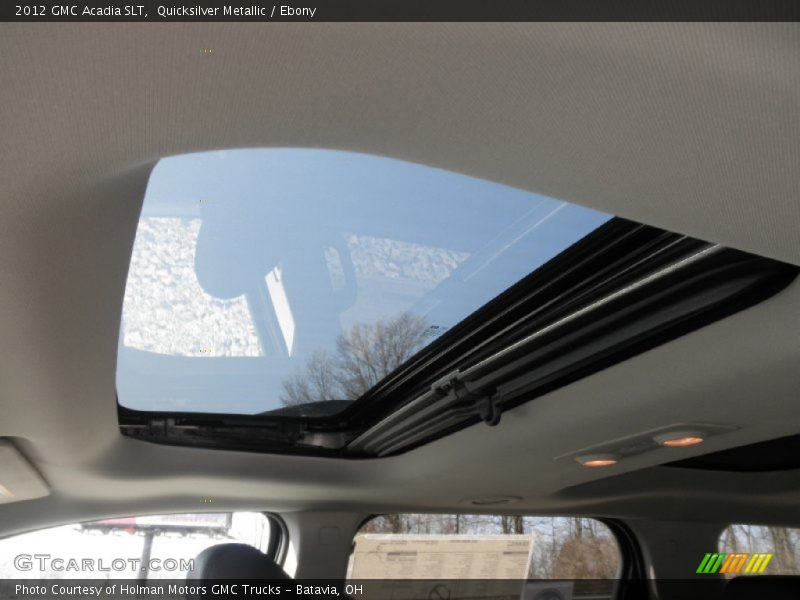 Quicksilver Metallic / Ebony 2012 GMC Acadia SLT
