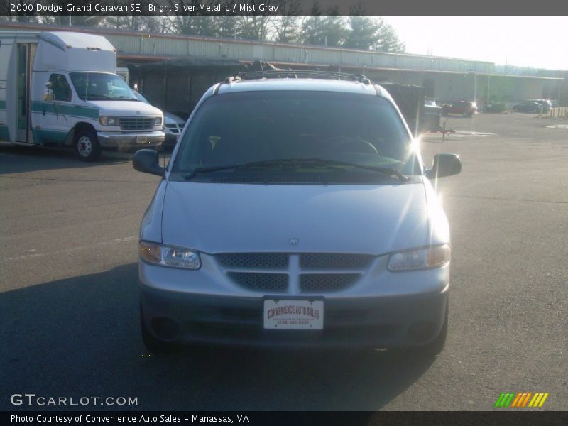 Bright Silver Metallic / Mist Gray 2000 Dodge Grand Caravan SE