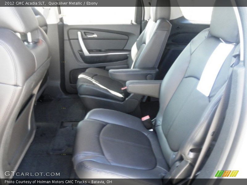 Quicksilver Metallic / Ebony 2012 GMC Acadia SLT