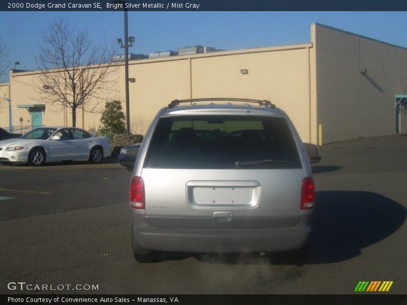 Bright Silver Metallic / Mist Gray 2000 Dodge Grand Caravan SE