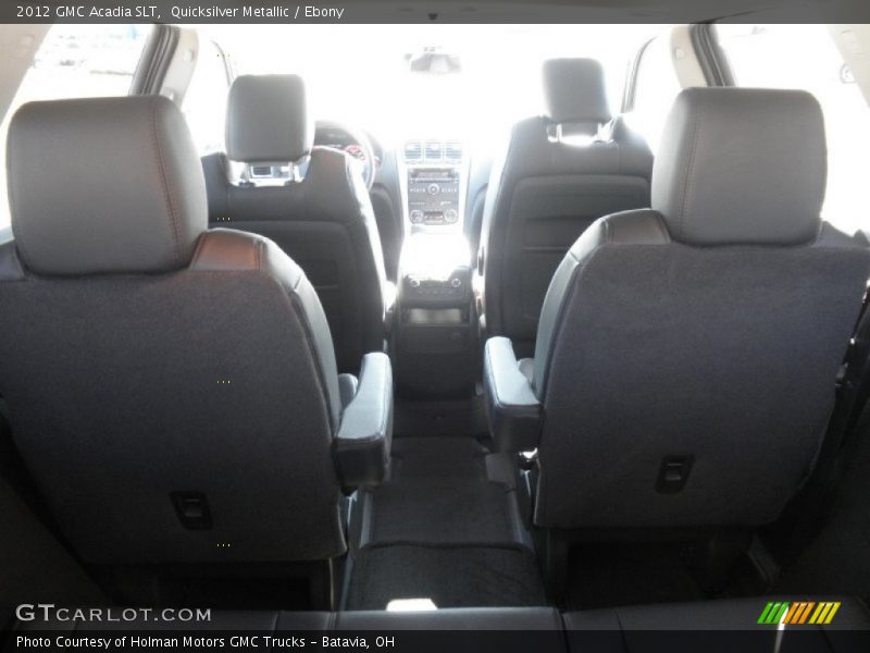 Quicksilver Metallic / Ebony 2012 GMC Acadia SLT