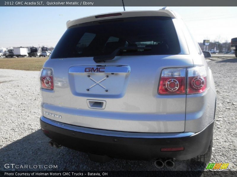 Quicksilver Metallic / Ebony 2012 GMC Acadia SLT