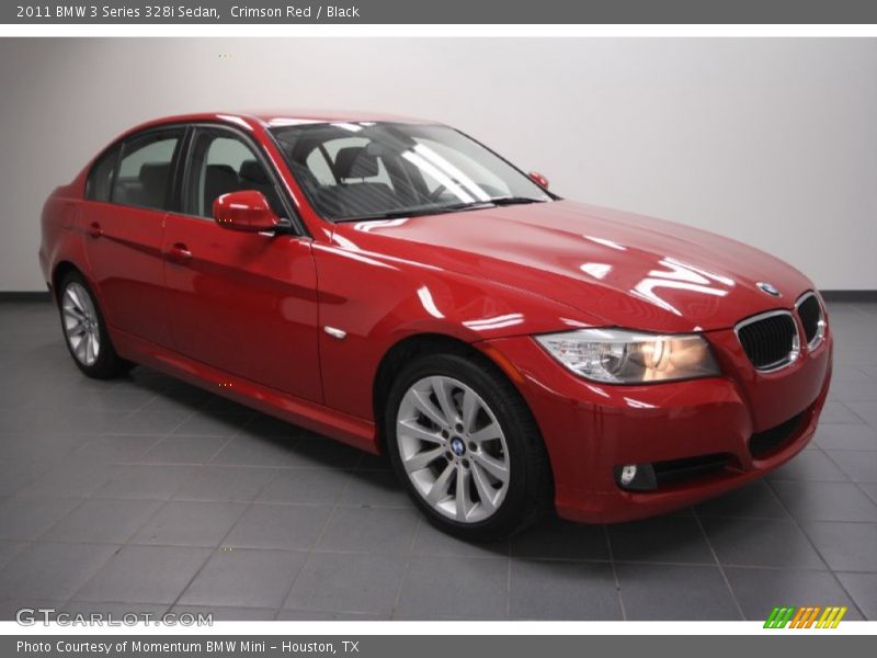Crimson Red / Black 2011 BMW 3 Series 328i Sedan