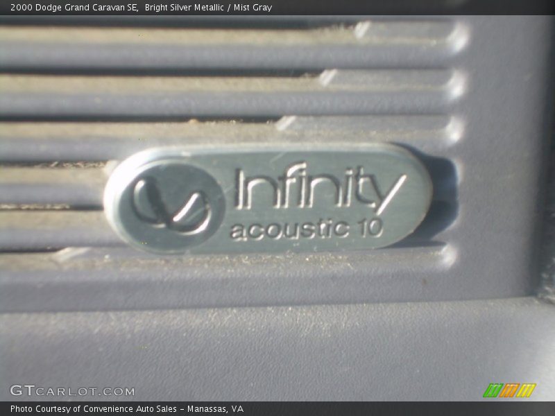 Bright Silver Metallic / Mist Gray 2000 Dodge Grand Caravan SE