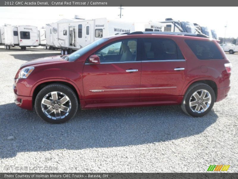 Crystal Red Tintcoat / Cashmere 2012 GMC Acadia Denali