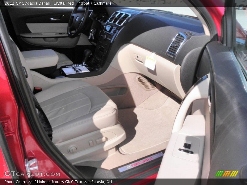 Crystal Red Tintcoat / Cashmere 2012 GMC Acadia Denali