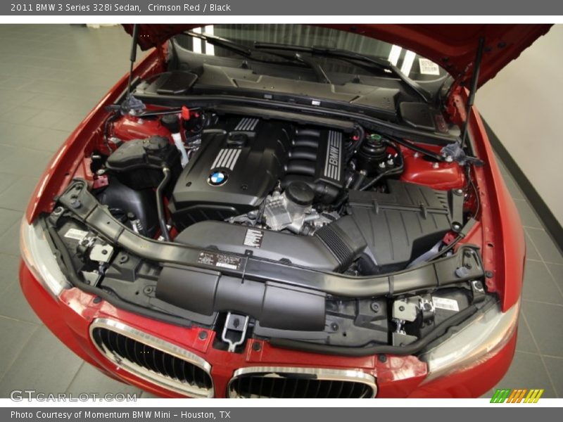 Crimson Red / Black 2011 BMW 3 Series 328i Sedan