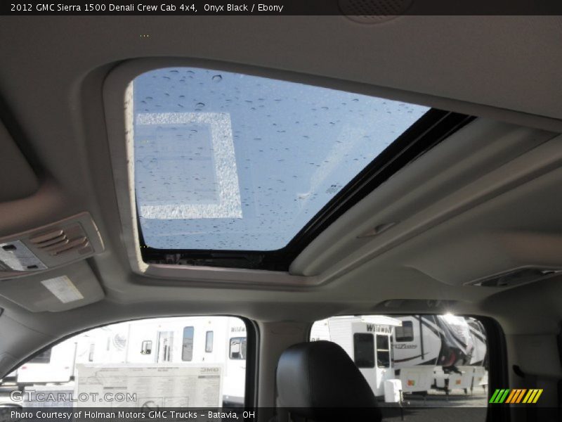 Onyx Black / Ebony 2012 GMC Sierra 1500 Denali Crew Cab 4x4