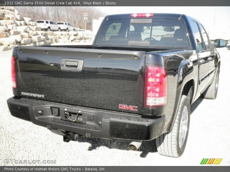 Onyx Black / Ebony 2012 GMC Sierra 1500 Denali Crew Cab 4x4