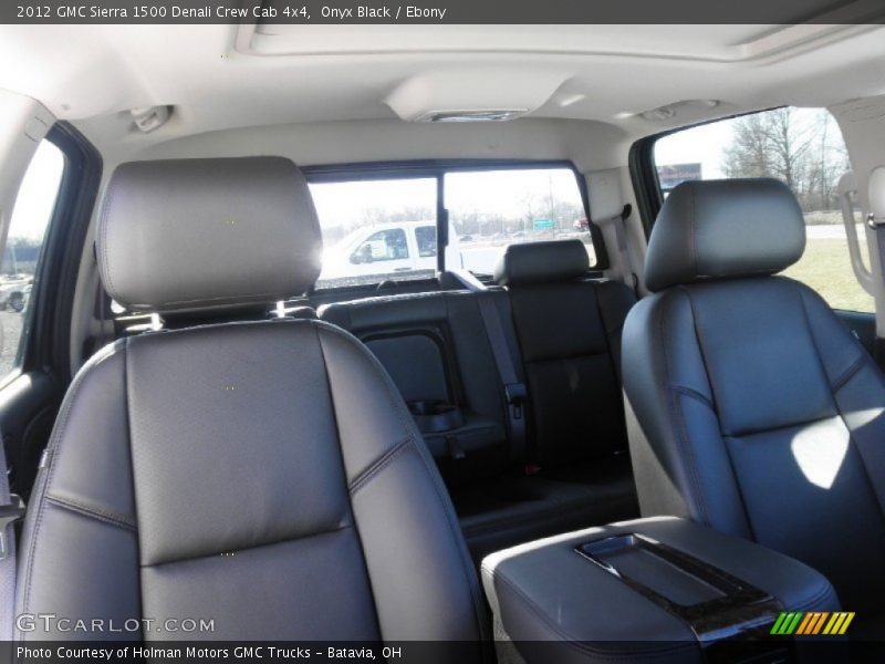 Onyx Black / Ebony 2012 GMC Sierra 1500 Denali Crew Cab 4x4