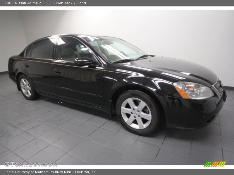 Super Black / Blond 2003 Nissan Altima 2.5 SL